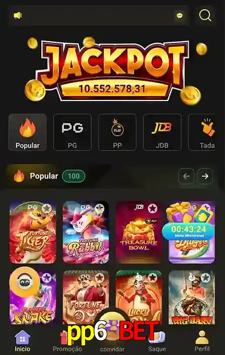 Promoções Especiais no pp6 bet App